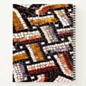 秋の色モザイク ノートブック (裏面)