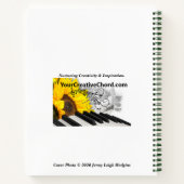 秋の色信じ ノートブック (裏面)