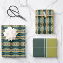 秋の色変更リーフアート、黄色の茶色の緑