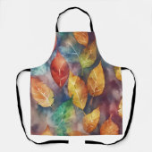 秋の色彩のシンフォニー エプロン (正面)