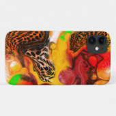 秋の色抽象芸術絵画注オッターボックスiPho Case-Mate iPhoneケース (裏面(横))