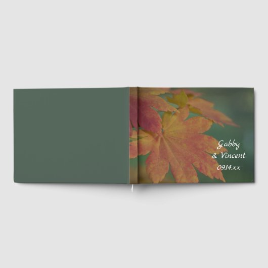 秋の色結婚ズ ゲストブック (全面)