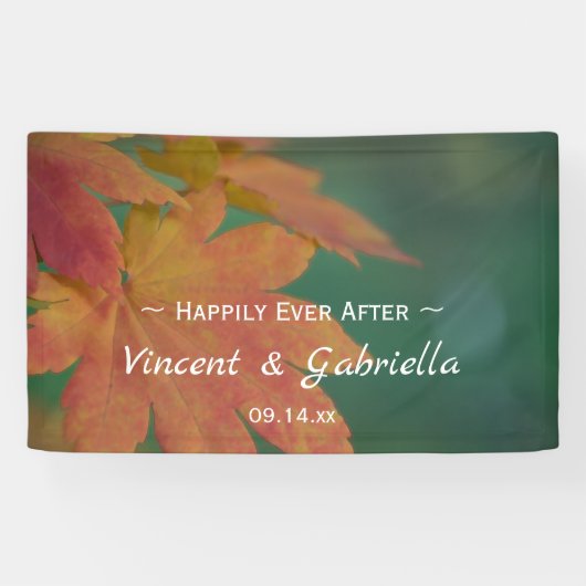 秋の色結婚ズ 横断幕 (横)