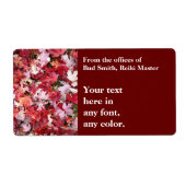 秋の色葉 ラベル (正面)