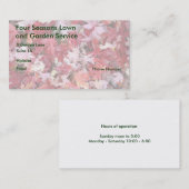 秋の色葉 名刺 (正面/裏面)