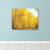 秋の色 キャンバスプリント (インサイチュ (ウッドフロア))