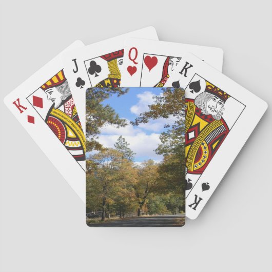 秋の色… トランプ (裏面)