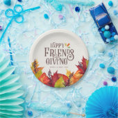 秋の色 |フレンドギビング紙プレート ペーパープレート (パーティー)