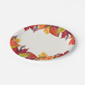 秋の色 ペーパープレート (アングル)