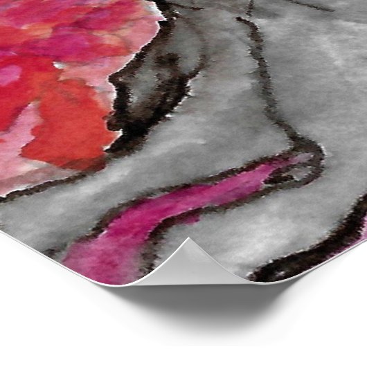 秋の色 ポスター (角)