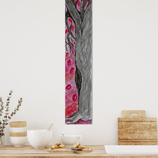 秋の色 ポスター (キッチン)