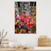 秋の色 ポスター (キッチン)