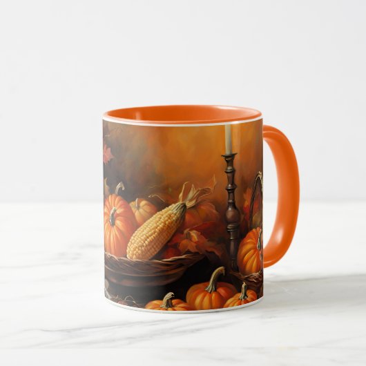 秋の色 マグカップ (正面右)