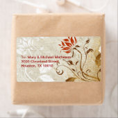 秋の色 ラベル (インサイチュ)