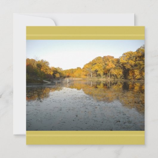 秋の色…自分の2004年の写真Hi-Defプリント (正面)