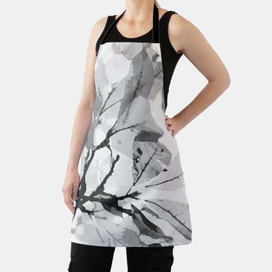 秋の色、葉2 エプロン (インサイチュ)