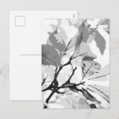 秋の色、葉2 シーズンポストカード (正面/裏面)