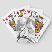 秋の色、葉2 トランプ (裏面)