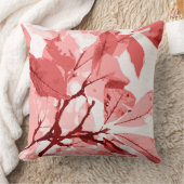 秋の色、葉3 クッション (ブランケット)