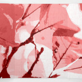 秋の色、葉3 三つ折りクリスマスカード (内部中)