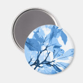 秋の色、葉4 マグネット (正面/裏面)