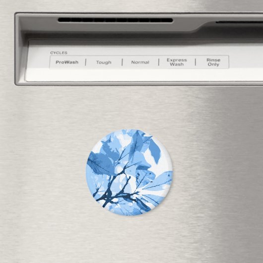 秋の色、葉4 マグネット (インサイチュ (食洗機))