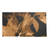 秋の色、葉6 枕カバー (裏面)