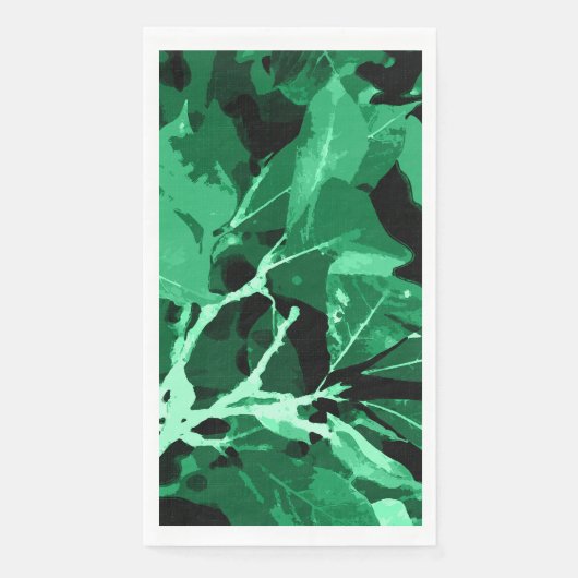 秋の色、葉7 (正面)