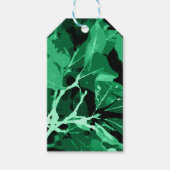 秋の色、葉7 ギフトタグ (正面)