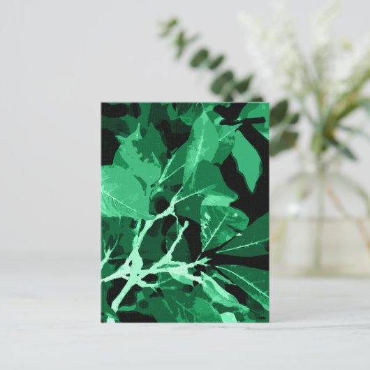 秋の色、葉7 シーズンポストカード (スタンド正面)