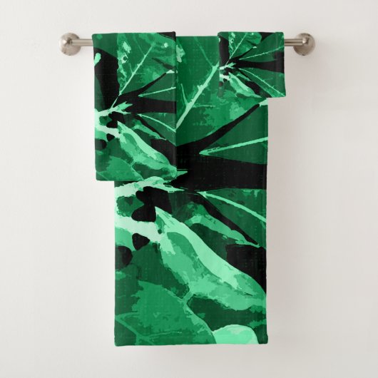 秋の色、葉7 バスタオルセット (インサイチュ)