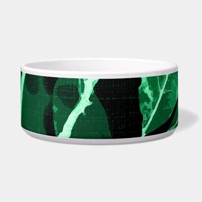 秋の色、葉7 ボウル (正面)