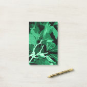 秋の色、葉7 ポストイット (デスク上)