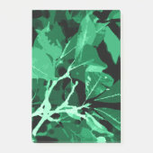 秋の色、葉7 ポストイット (正面)