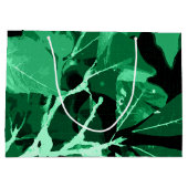 秋の色、葉7 ラージペーパーバッグ (裏面)