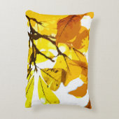 秋の色、葉 アクセントクッション (裏面(縦))