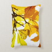 秋の色、葉 アクセントクッション (正面(垂直))