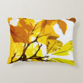 秋の色、葉 アクセントクッション (裏面)
