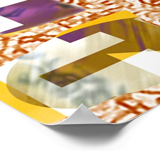 秋の色#1a ポスター (角)