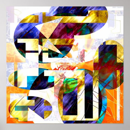 秋の色#1b ポスター (正面)