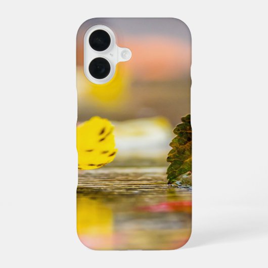 秋の色 iPhone 16ケース (裏面)