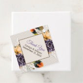 秋の花とパンパスグラス結婚ズ フェイバータグ (インサイチュ)