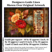 秋の花と思い出のサインDQ2デクページ 薄葉紙