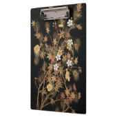 秋の花と木1884飾日本のりアート クリップボード (左)