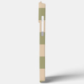 秋の花のギンガムチェックパターン Case-Mate iPhoneケース (裏面 / 左)