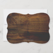 秋の花のボーホー ベイビー シャワーの招待状 招待状 (裏面)