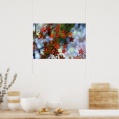 秋の花のポスター ポスター (キッチン)