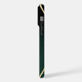 秋の花の優雅さ iPhoneケース (左側面)