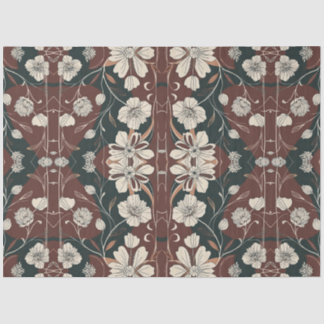 秋の花の切り離し 薄葉紙