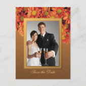 秋の花はがきを保存 案内ポストカード (正面)